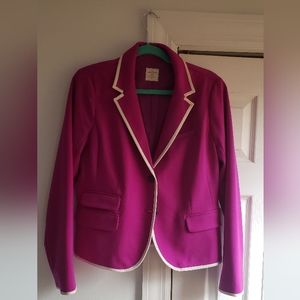 GAP, 10, Magenta blazer cotton